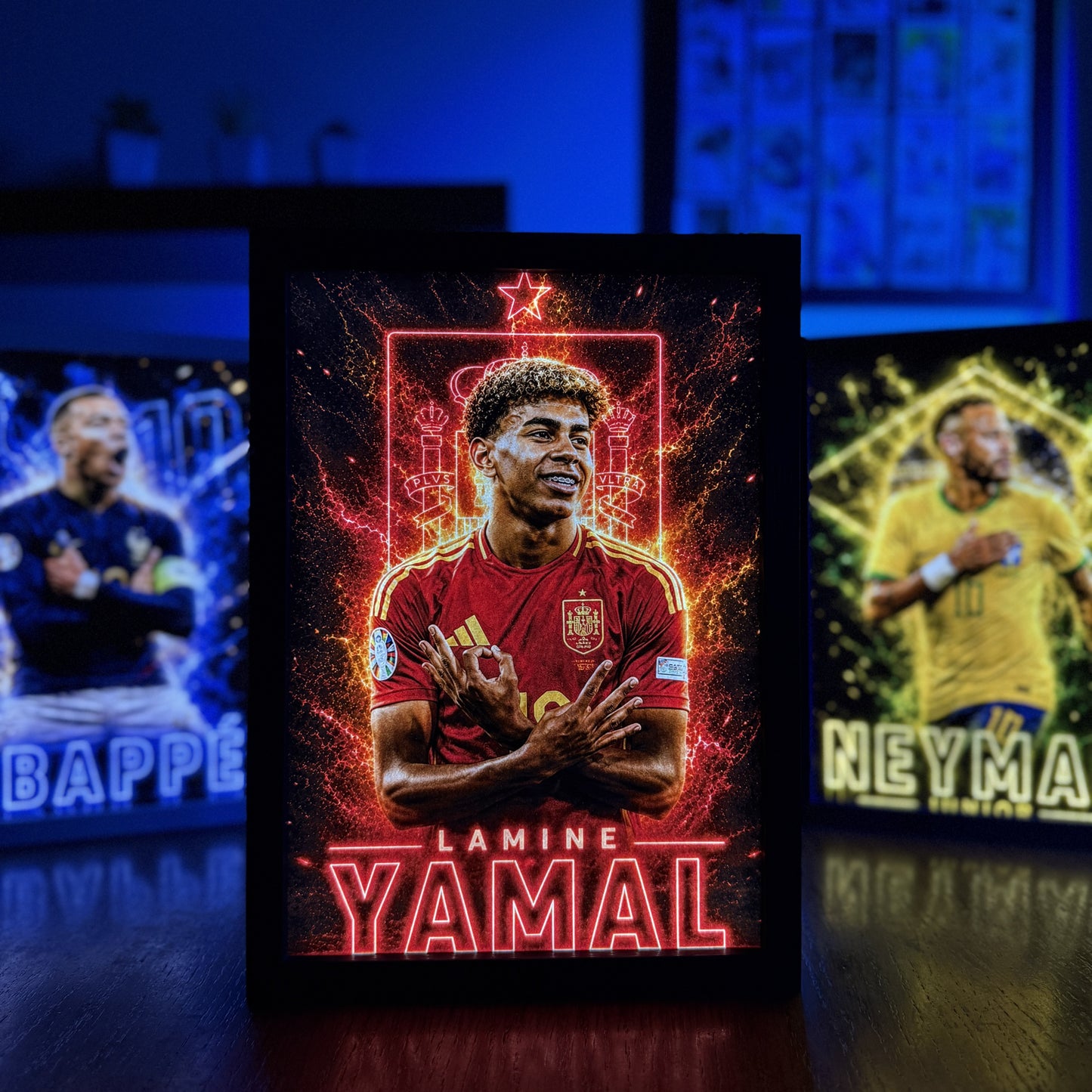 3D Light Frames- Football Section