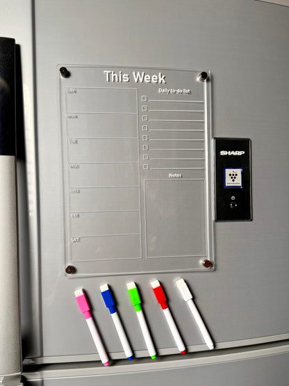 Magnatic Weekly planner